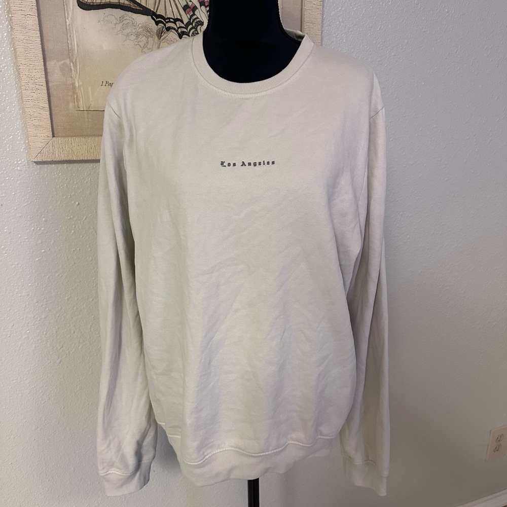 Unisex Blind Rooster Los Angeles Cream Crew Neck Sweater